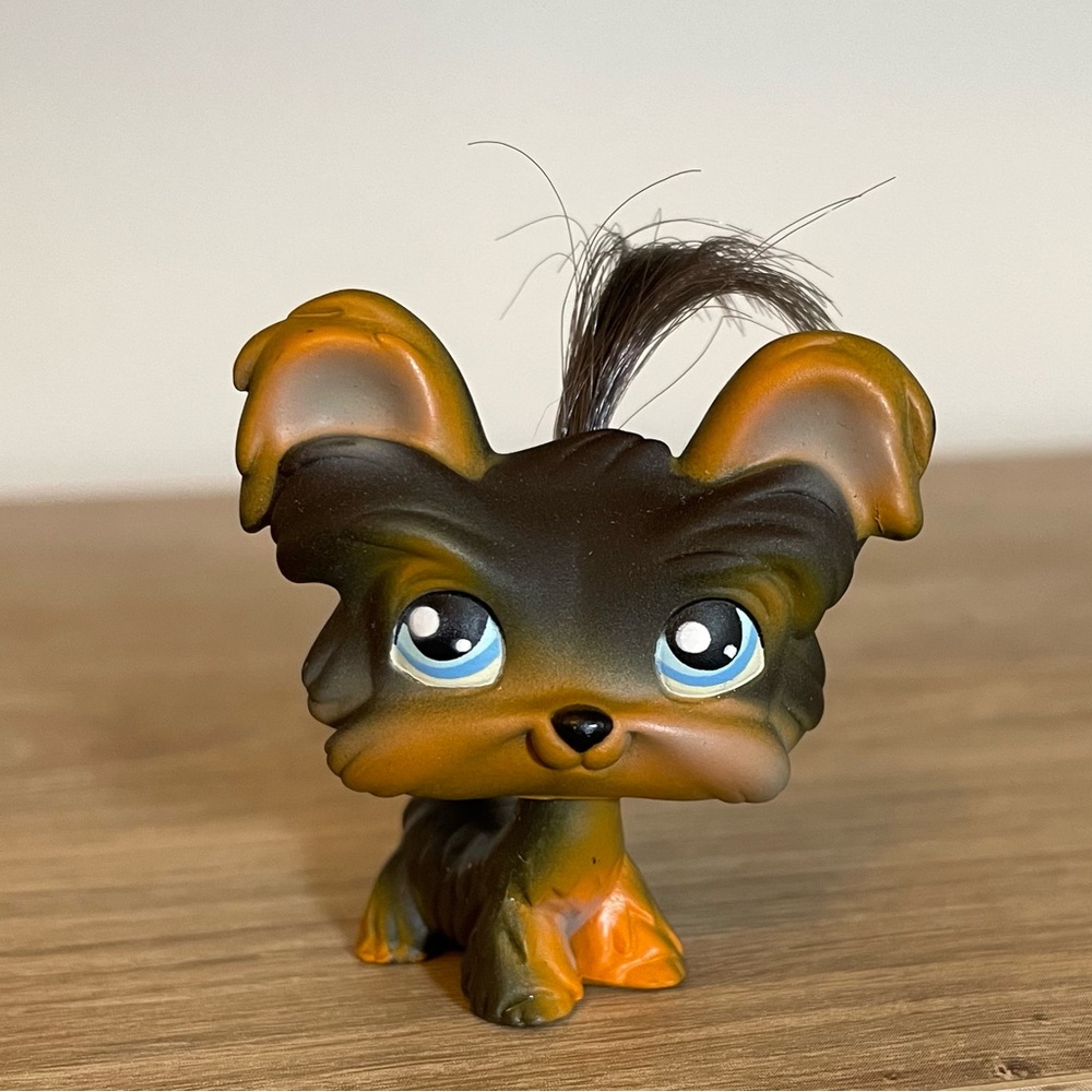 2004 Littlest Pet Shop Yorkie Dog #141
